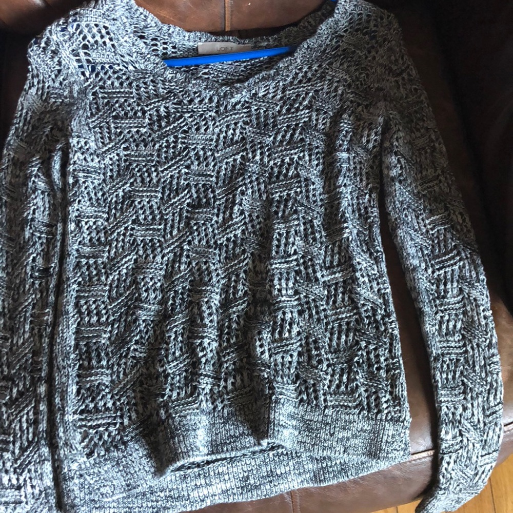 Loft crochet sweater